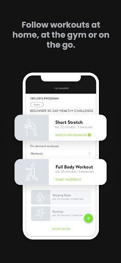 FutureFIT Health Screen 3