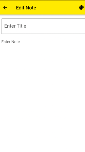 Android application Sticky Note screenshort