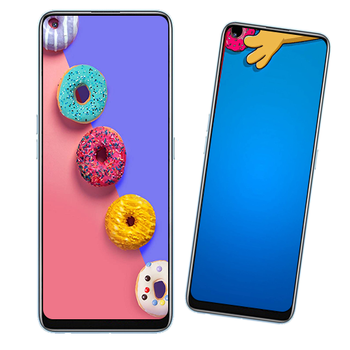 Realme 7 Pro Punch Hole Walls Download on Windows