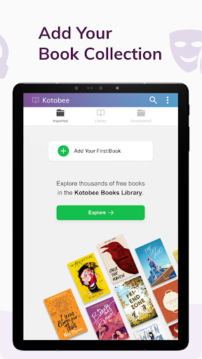 Screenshot of Kotobee Reader