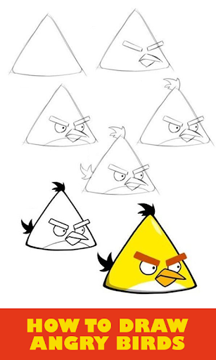 How to draw Angry Birds Screen 3