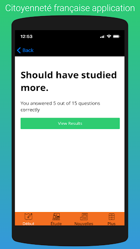 French Citizenship Test Applic Screen 3
