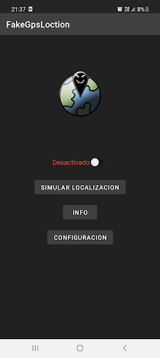 Android application FakeGps (Location) screenshort