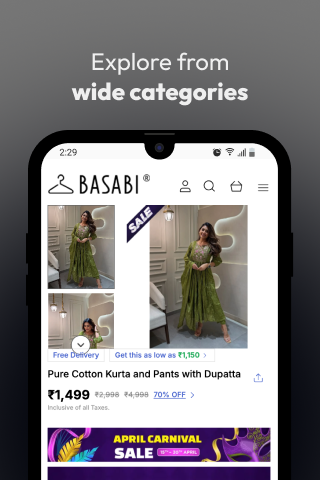 Basabi Apparels Screenshot 3 - AppWisp.com