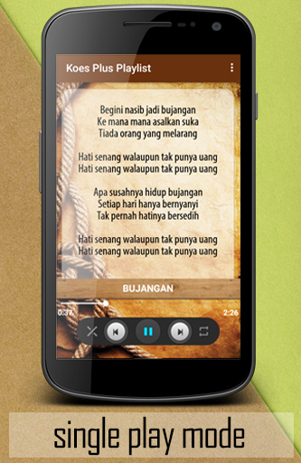 Koes Plus Playlist Screen 2