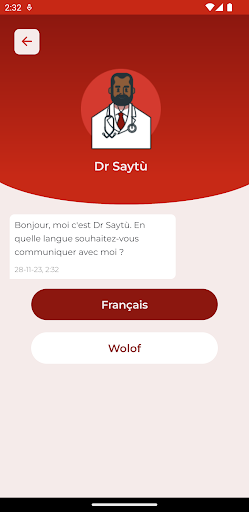 Android application Saytu Tension Patient screenshort