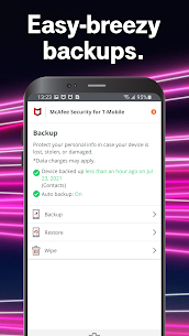McAfee® Security for T-Mobile 7