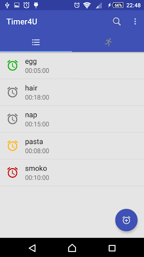 Timer4U - simple multi timer Screen 2