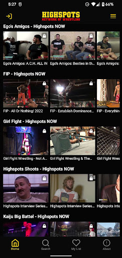 Highspots NOW Screen 2