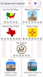 50 US States - American Quiz