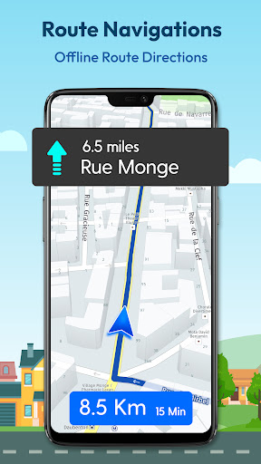 GPS, Maps & Voice Navigations Screen 2