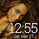 Beyoncé Clock Widgets