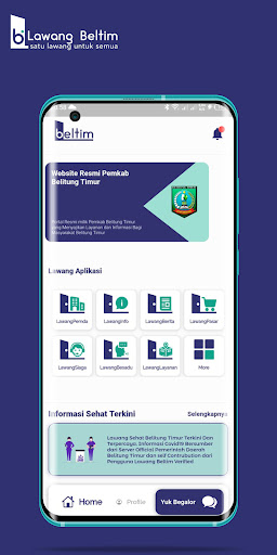 Android application LAWANG BELTIM screenshort