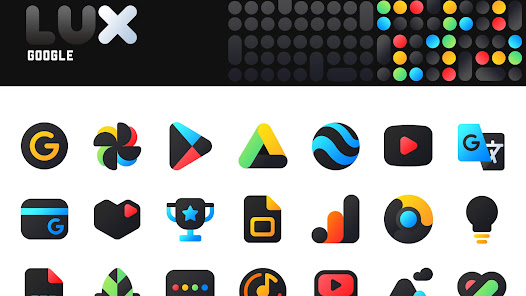 LuX IconPack Mod APK 2.4.1 (Optimized) Gallery 3