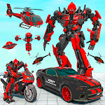 Cover Image of ダウンロード マルチロボットカートランスフォームゲーム  APK