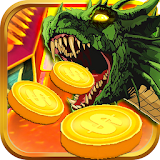 Golden Dragon Coin Dozer Free icon