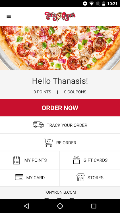 Tony Roni's Pizza - 1.2.194 - (Android)