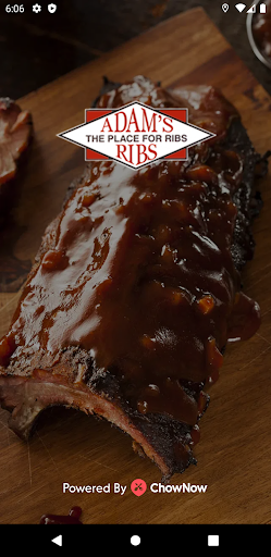 Android application Adam's Ribs screenshort
