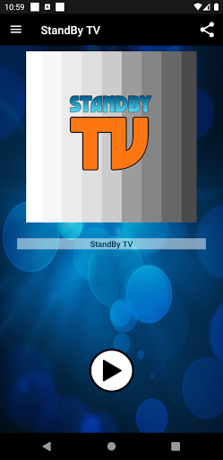 Android application StandBy TV screenshort
