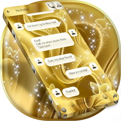Golden SMS Theme  Icon
