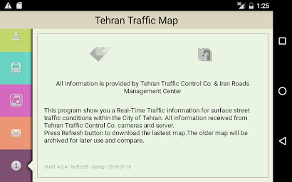 Tehran Traffic Map