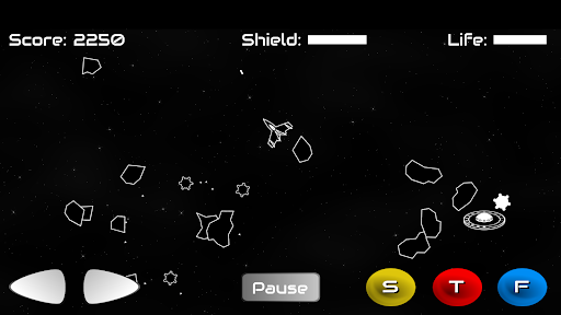 Danger in space Screen 2