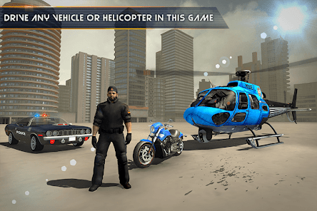 Captura de Pantalla 9 juego de policía:gángster real android