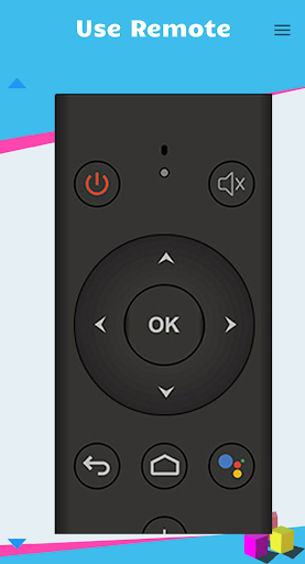 Remote for mecool TV Box Screen 3