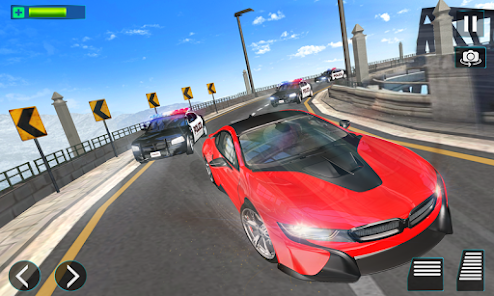 Police Chase Cop Car Games  screenshots 2