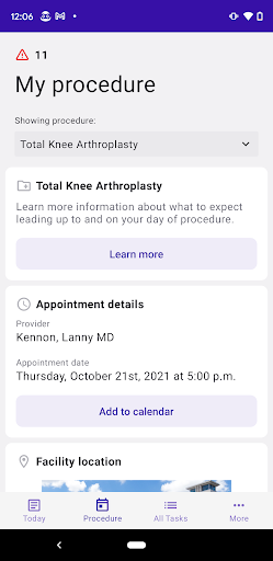 PeriOp Demo Screen 2