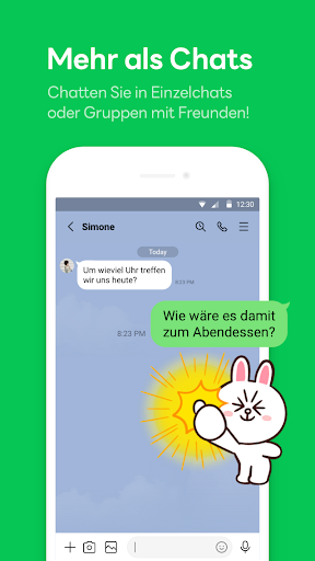 LINE: Anrufe und Nachrichten screenshot 1