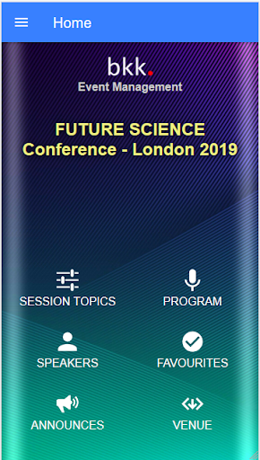 Android application Bkk Conference Demo screenshort