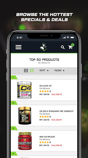 Mr Supplement Screen 2