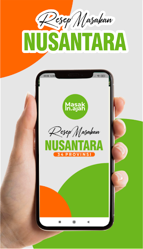 Android application Buku Resep Indonesia screenshort