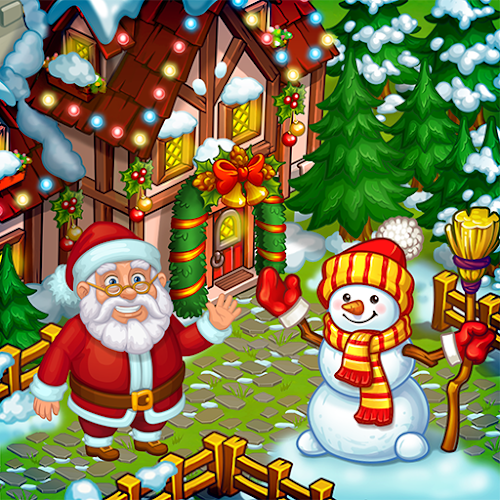 Download Farm Snow: Happy Christmas Story With Toys & Santa (Mod  APK  For Android | Appvn Android