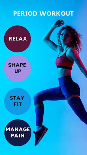 Android application Period Workout - Fight PMS screenshort