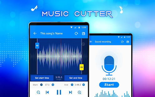 MP3 Cutter & Ringtone Maker android2mod screenshots 1