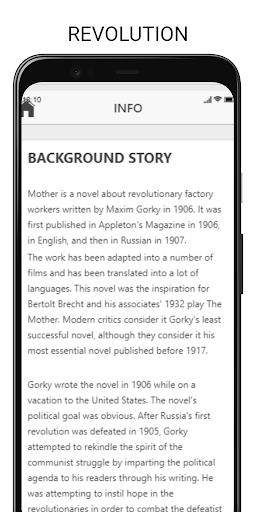 Android application Mother PDF Play Books screenshort