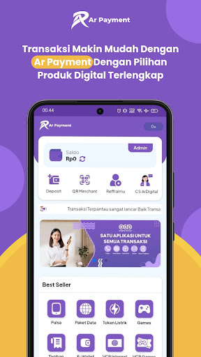 Ar Payment Pulsa and Ppob