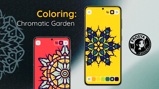 Android application Coloring Mandala screenshort