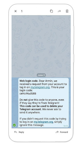 Delete Account(For Tele) Screen 3