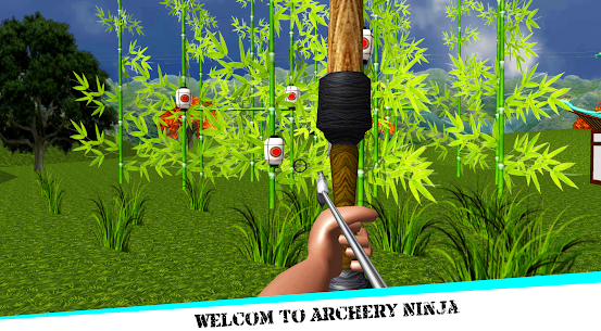 Archery Ninja Sniper Shooting Paid Mod Apk Assassin Game 1