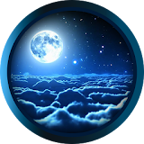 Relaxing nature Moon LWP icon