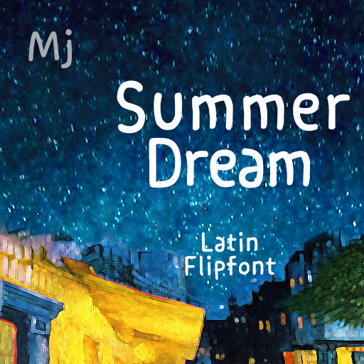 MjSummerDreamLatin™ Latin Flip logo