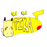 Pikachu Go go icon