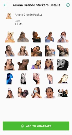 Ariana Grande Stickers Appのおすすめ画像3