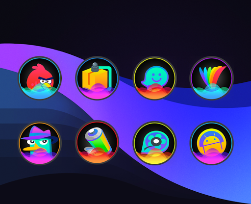 Android application Sonar - Icon Pack screenshort