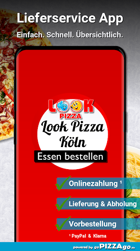 Android application Look Pizza Köln Ehrenfeld screenshort
