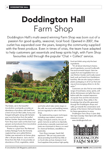 Good Taste Lincolnshire Screen 3