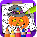Cover Image of Descargar Libro para colorear de Halloween  APK